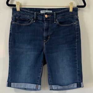 Signature by Levi Strauss Dark Indigo Denim Shorts size 4